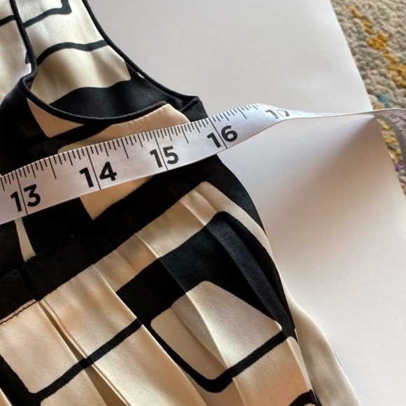 EYESHADOW BLACK WHITE MINI DRESS BRAT GIRL SUMMER Sleeveless Empire Wai… - Picture 11 of 14